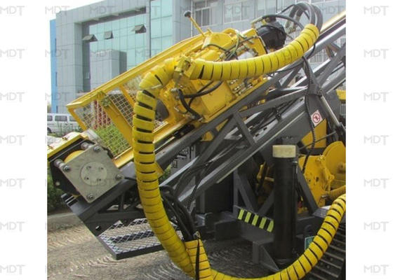 1250m Derinlik 1800rpm Çekirdek Sondaj Rig Taşınabilir Su Kuyusu Sondajı Rig