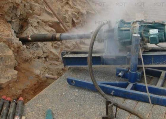 22kw 90 Derece Döner Kazık Makinesi Eğim Koruması Taşınabilir