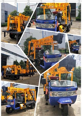 Hidrolik Jeolojik Mil Sondaj Rig Taşınabilir Sondaj Sondaj Makinesi
