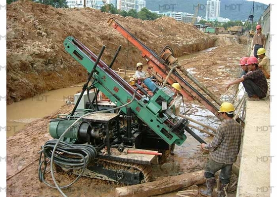 Hidrolik Geoteknik Ankraj Cıvata Delme Makinesi 80m Derinlik