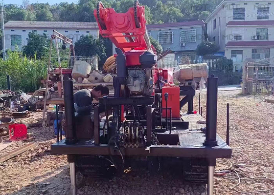 60 Metre Ankrajlı Delme Makinası Tam Hidrolik Yeraltı İnşaatı