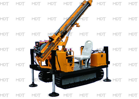 Enjeksiyon için 15kW 2200 R / Min Paletli Çapa Sondaj Makinesi