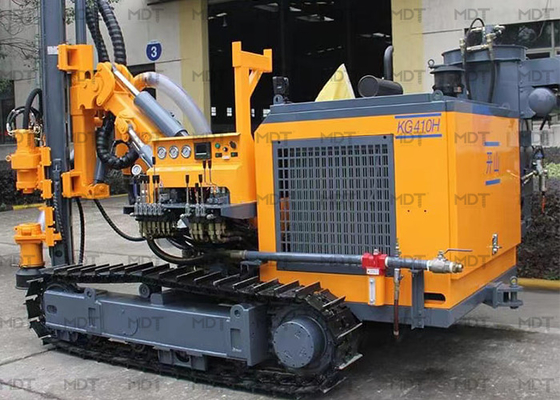 MDT410 Hidrolik Paletli Sondaj Rig Derinliği 25m Delik Çapı 90-115mm
