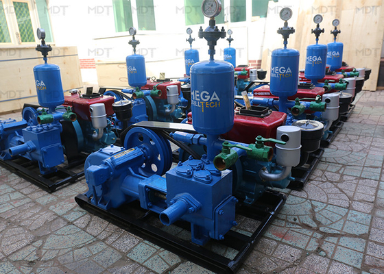 Toprak Araştırması için 85mm Stoke Tek Pistonlu Çamur Pompası Petrol Rig