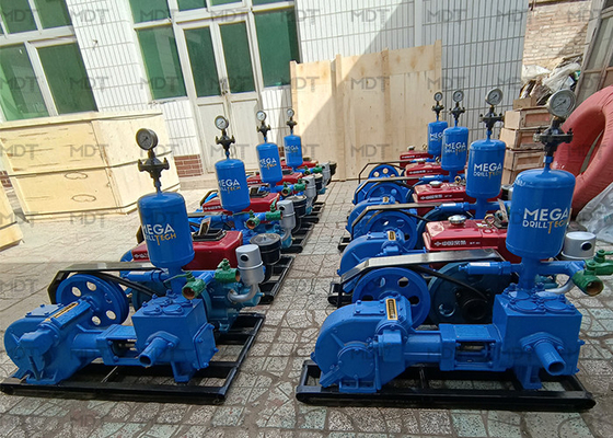 Toprak Araştırması için 85mm Stoke Tek Pistonlu Çamur Pompası Petrol Rig