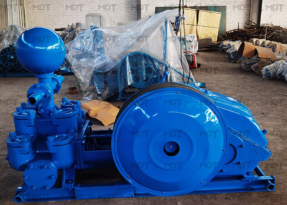 Sondaj Rig için 37KW Tripleks Taşınabilir Bulamaç Pompası Yağ Çamur Pompası