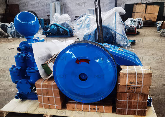 Sondaj Rig için 37KW Tripleks Taşınabilir Bulamaç Pompası Yağ Çamur Pompası