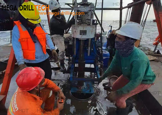 300mm Delik Çapı Toprak Araştırması Sondaj Rig Toprak Testi Ağır Hizmet
