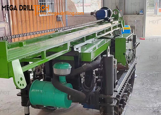 300m Derinlik Hidrolik Paletli Sondaj Rig Yatay Sondaj Makinesi